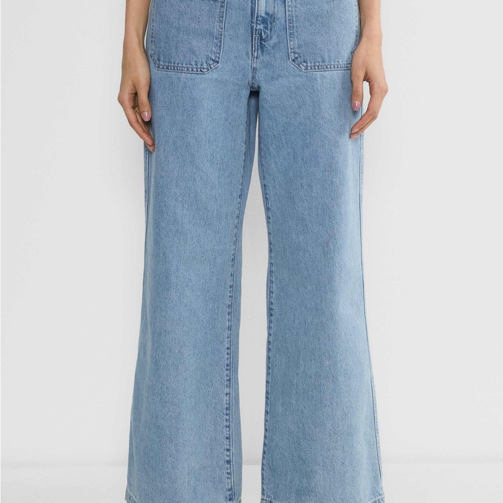 Wilfred Light Blue Stardom Wide-Leg Denim Jeans
